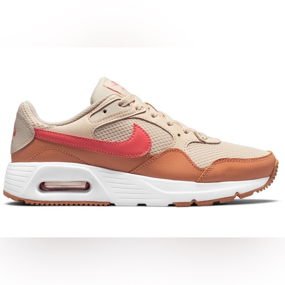 Nike Shoes - NIKE Air Max SC Sneakers White Pink Salt Cognac Tan Colorway Size US 8.5
